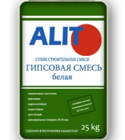 Гипсовая штукатурная смесь "ALIT", белая, 25 кг
